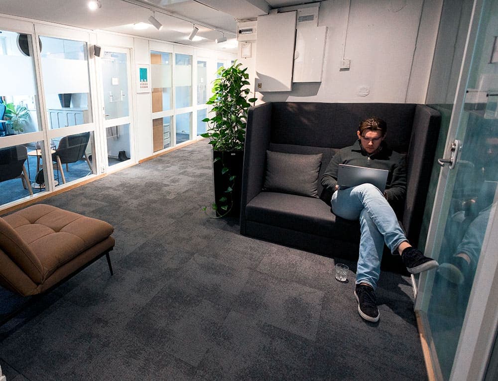 Professionell arbetsmiljö på DG97 Kontorshotell